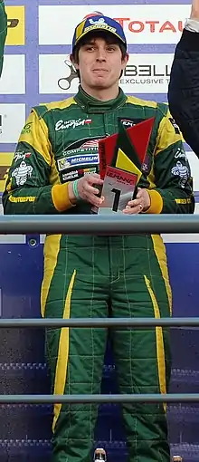 Description de l'image Jakub Smiechowski 4 Heures de Portimão 2018 Podium.jpg.