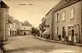 Avenue de la Gare, vers 1900.