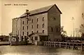 Moulin de la Chaume et barrage sur la Besbre,début XXe siècle.