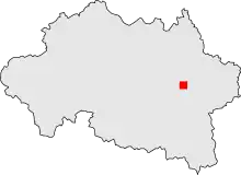 Situation de Jaligny-sur-Besbre dans le département de l'Allier