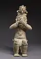 Figurine, culture Jama-Coaque (800 av. J.-C. - 300).