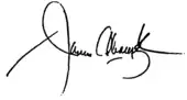 signature de James Abourezk