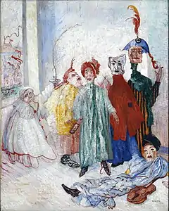 Les Masques singuliers, James Ensor, 1892