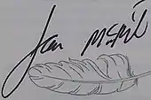 Signature de James McBride