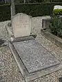 Tombe de James Neville Mason dans le cimetière.