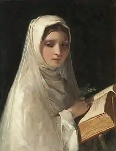 La Novice, 1856Harris Museum & Art Gallery