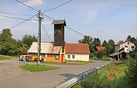 Janůvky : centre du village.