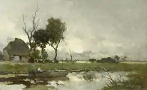 Paysage d'automne (après 1870).