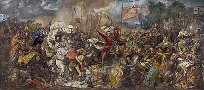 La bataille de Grunwald 1410.