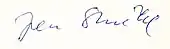 signature de Jan Skácel