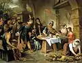 Jan Steen, « Manius Curius Dentatus » et les ambassadeurs samnites, milieu XVIIe siècle.