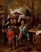 Le tableau de Jan Steen