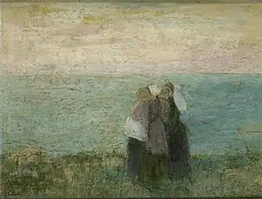 Femmes en bord de mer (entre 1885 et 1887), Rijksmuseum Amsterdam.