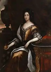 Description de l'image Jan Tricius - Portrait of Maria Casimire (ca. 1676) - Google Art Project.jpg.