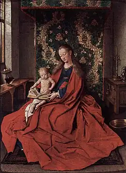 Vierge à l'Enfant lisant, National Gallery of Victoria, Flandres, XVe siècle