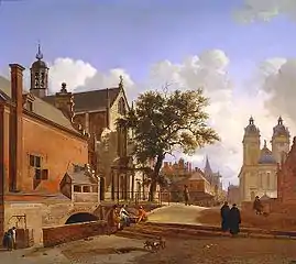 Eglise des jésuites, Düsseldorf(1666) Collection privée