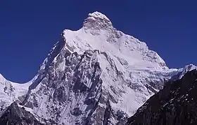 Vue de la face Sud du Jannu.