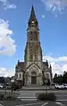 Église Saint-Martin : la façade principale.