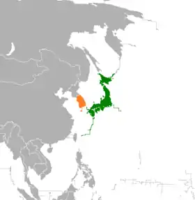 Corée du Sud et Japon
