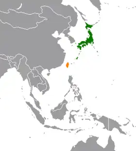 Japon et Taïwan
