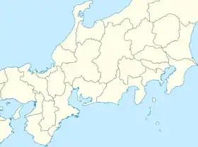 Voir sur la carte administrative du centre du Japon