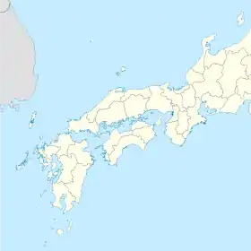 (Voir situation sur carte : Ouest du Japon)