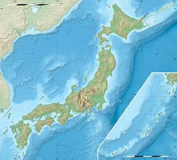 Carte des centrales nucléaires du Japon