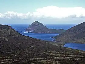 Vue partielle de l'île Jacquemart