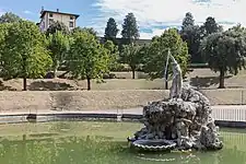 La fontaine de Neptune.