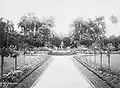 Le jardin de la Luz en 1930