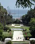 Aperçu de l'allée principale du Jardin d'Essai.