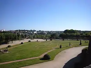 Une partie du jardin à la française