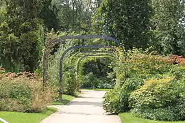 Vue du jardin.