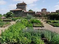 Jardin médiéval de Bazoges en Pareds (Vendée)