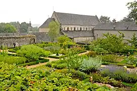 Abbaye Notre-Dame de Daoulas du Finistère en Bretagne