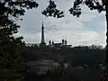 Vue sur la colline de Fourvière.