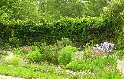 Jardin des simples et des plantes villageoises.