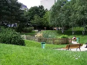 Vue du jardin.