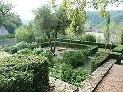 Les jardins des châteaux de Bruniquel