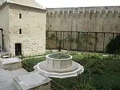 Jardin du Pape, et fontaine du Griffon