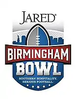 Description de l'image Jared Birmingham Bowl 2018.jpg.