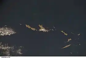 Vue satellite des îles Jason