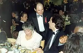 Jason Alexander et Jerry Seinfeld au Emmy Awards, 1992