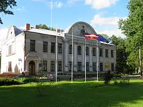 La mairie de Jaunjelgava.