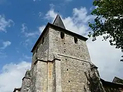 Clocher de l'église de Javerlhac