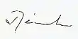 Signature de Javier Pérez de Cuéllar