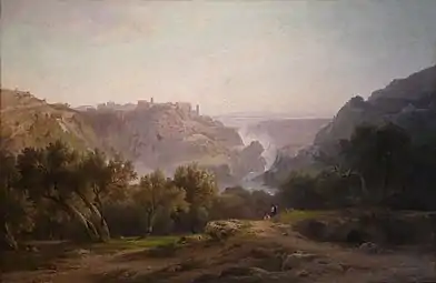 Vue de Tivoli (1864), musée des Beaux-Arts de Nancy.