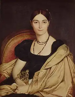 Portrait de Madame Duvaucey (1807), huile sur toile, 76 × 59 cm, Chantilly, musée Condé.