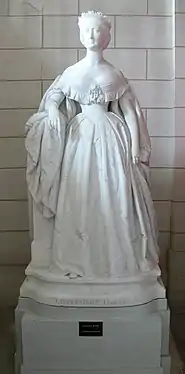 L'Impératrice Eugénie (1860), château de Compiègne.