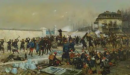 Bataille de Champigny par Édouard Detaille.
